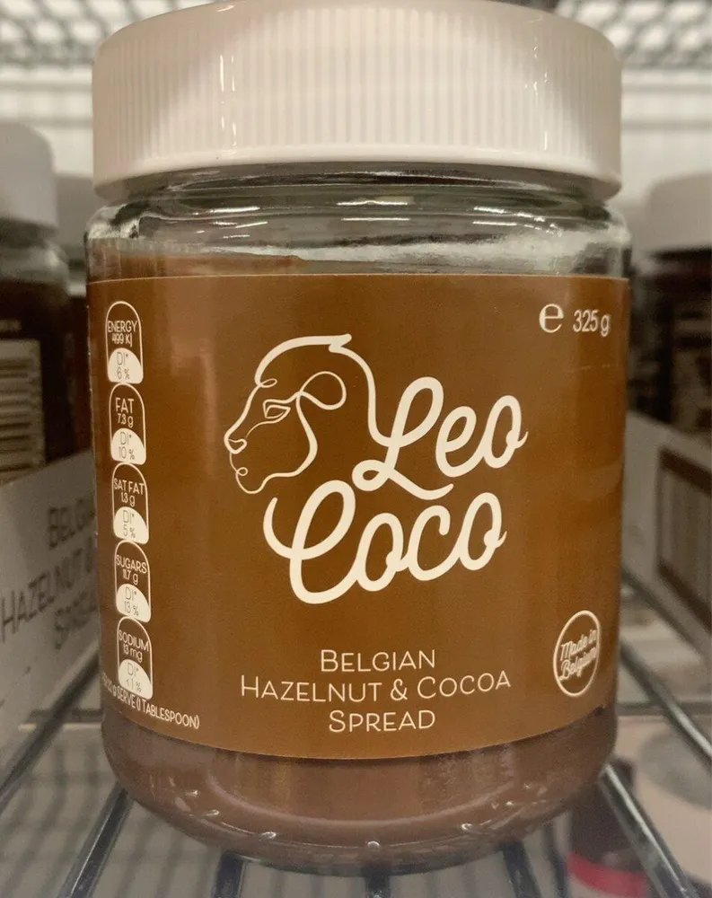 Belgian hazelnut & cocoa spread