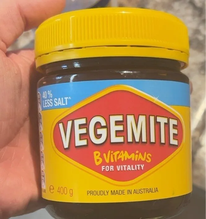 Vegemite 40% less salt