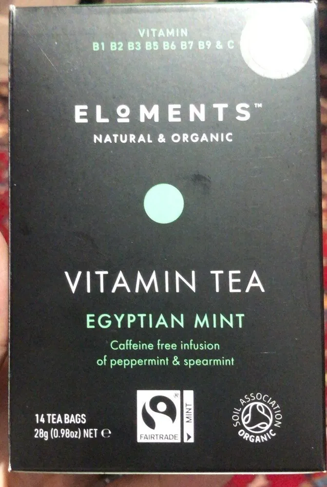 Vitamin tea egyptian mint