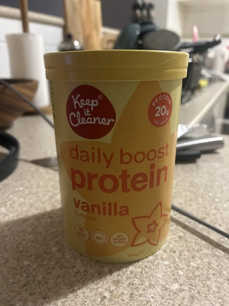 daily boost protein vanilla flavour