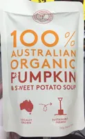 AUSTRALIAN ORGANIC ROAST PUMPKIN & SWEET POTATO SOUP