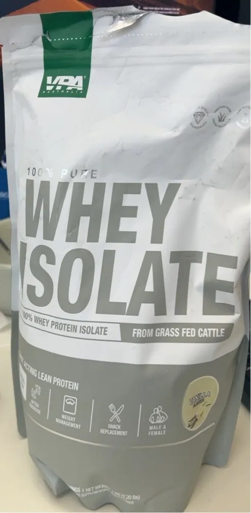 Whey Isolate Vanilla Ice Cream Flavour