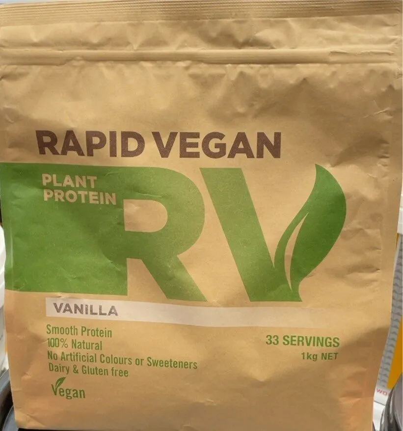 Rapid Vegan Plant Protein Vanilla