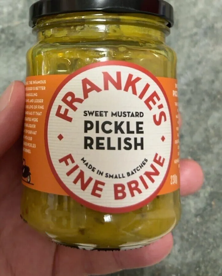 Sweet Mustard Pickle Relish