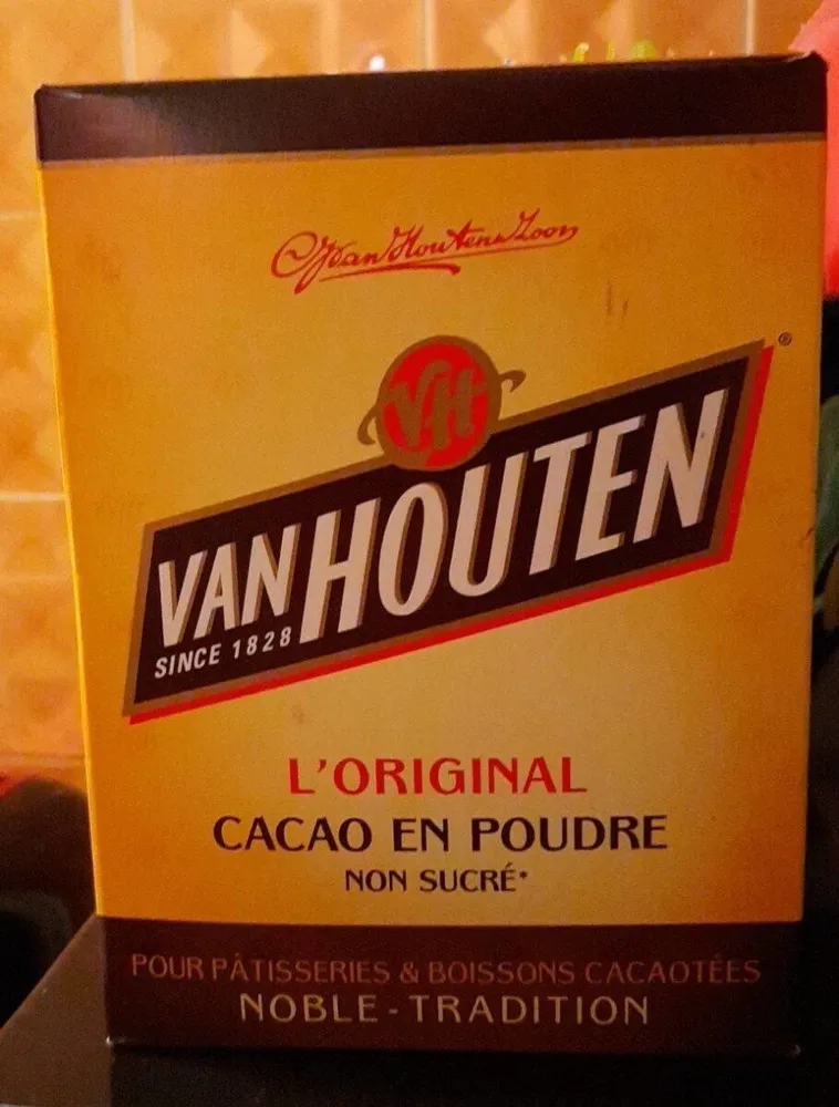 van houten cacao en poudre