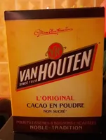 van houten cacao en poudre