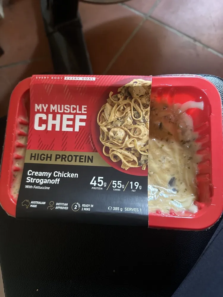 Creamy Chicken Stroganoff
