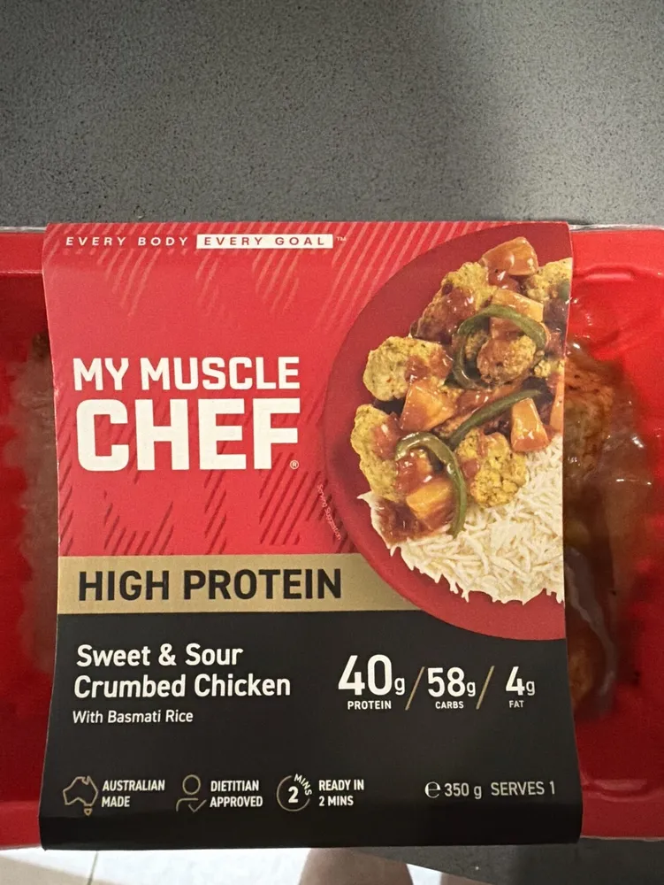 Sweet & Sour Crumbed Chicken