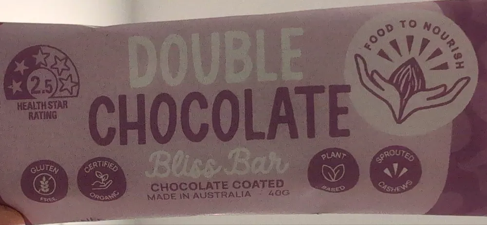 Double Chocolate Bliss Bar