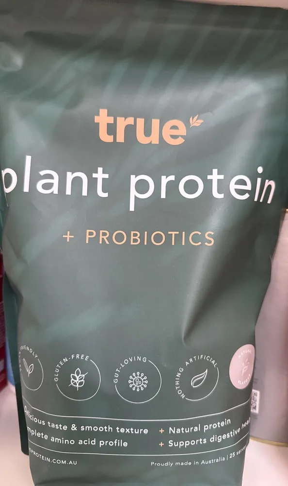 plant protein + probiotics