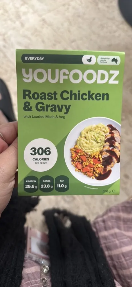Roast Chicken & Gravy with Loaded Mash & Veg