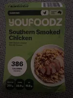Southern Smoked Chicken with Bacon Loaded Mac & Cheese