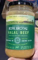 Bone broth halal beef