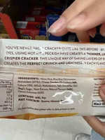 CHEDDAR CHEESE FLAVOURED RICE CRACKERS