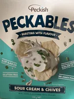 Sour Cream & Chives Bite-Sized Flavoured Rice Snacks