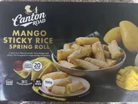 Mango Sticky Rice Spring Roll