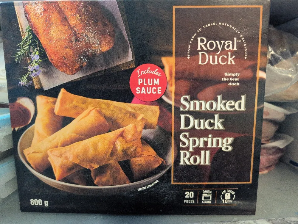 Smoked Duck Spring Roll