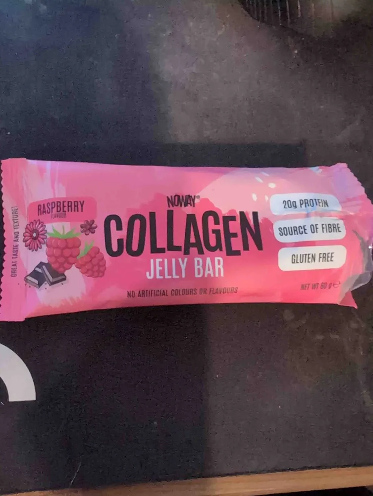 Collagen Protein Jelly Bar Raspberry Flavour