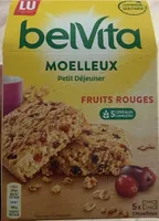 Belvita moelleux Fruits rouges