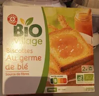 Biscotte au germer de blé