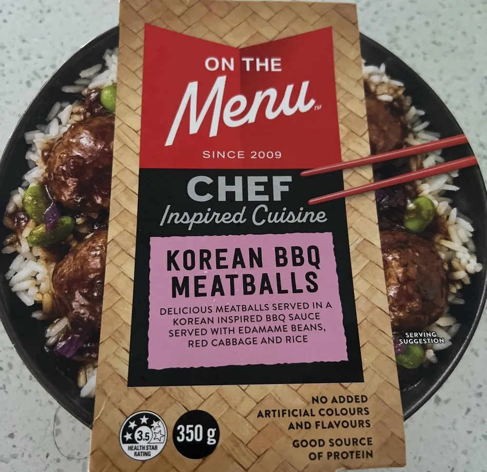Korean BBQ Meatballs