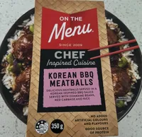 Korean BBQ Meatballs