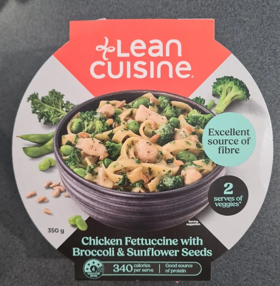 Chicken Fettuccine with Broccoli & Sunflower Seeds