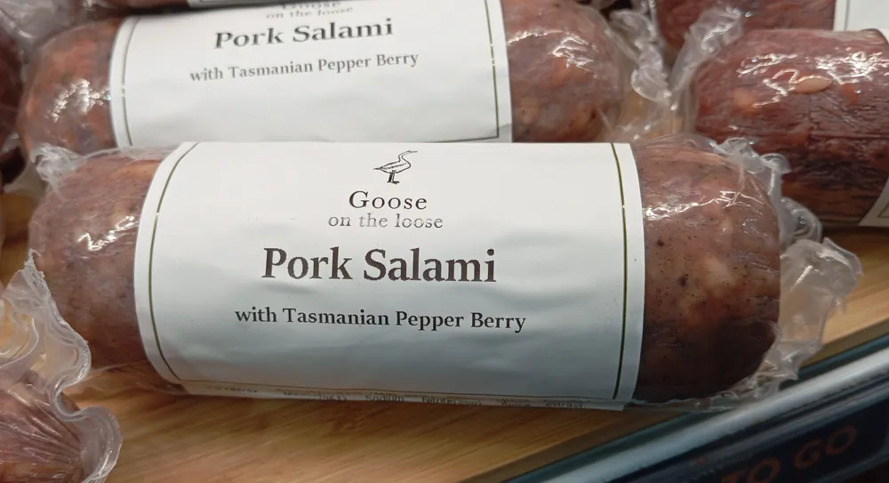 Pork Salami pepper berry