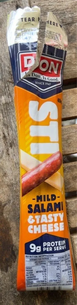 STIX Mild Salami & Tasty Cheese