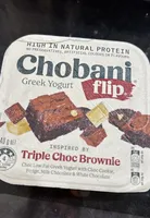 Greek Yogurt flip Inspired By Triple Choc Brownie
