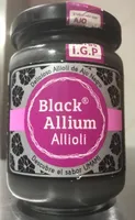 Allioli de ajo negro