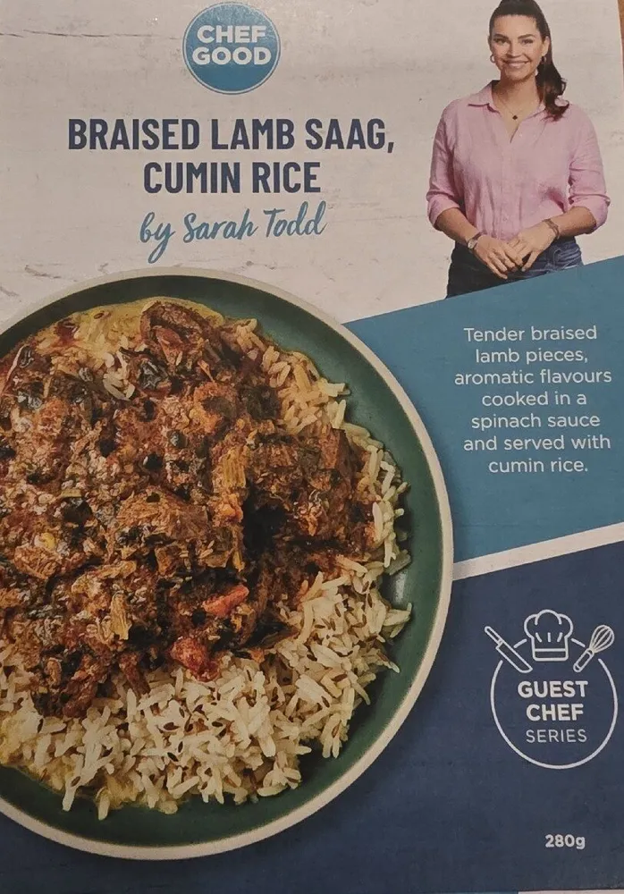 Braised Lamb Saag With Cumin Rice