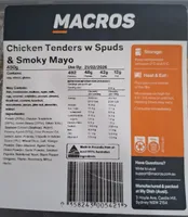 Chicken Tenders w Spuds & Smoky Mayo
