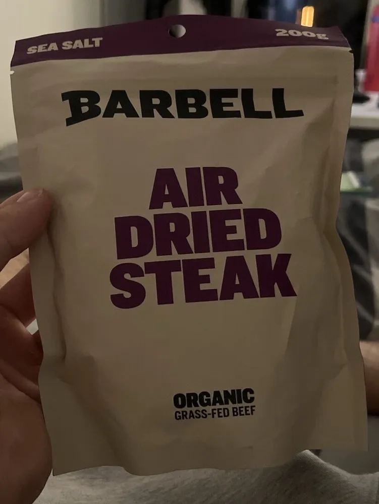 Barbell air dried steak