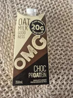 CHOC PROATEIN CHOCOLATE FLAVOURED PROTEIN ENRICHED OAT MILK