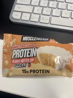 White Choc Caramel Protein Peanut Butter Cup