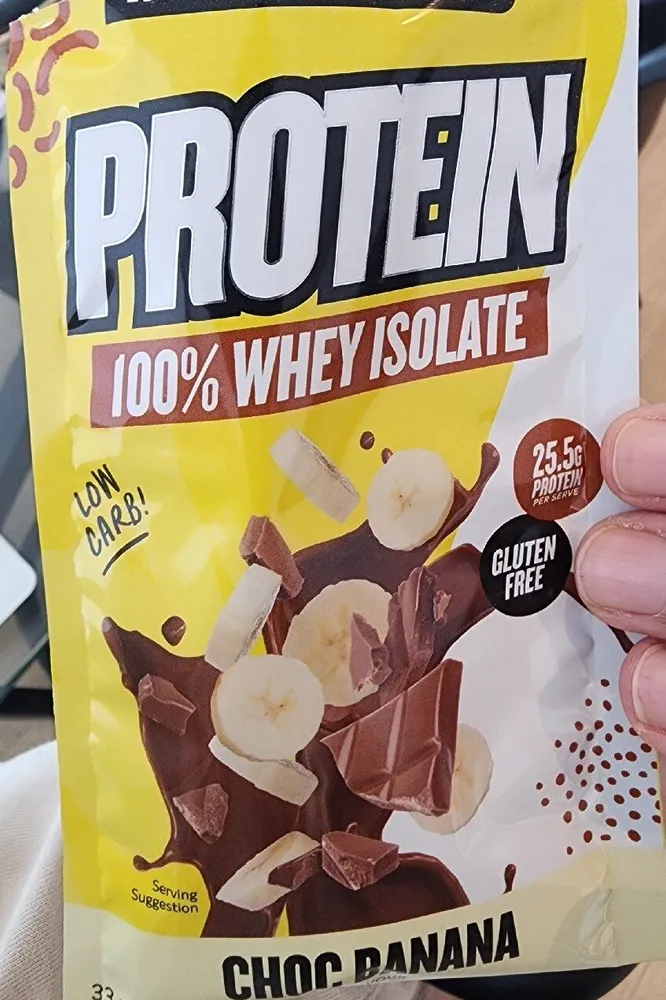 PROTEIN 100% WHEY ISOLATE CHOC BANANA