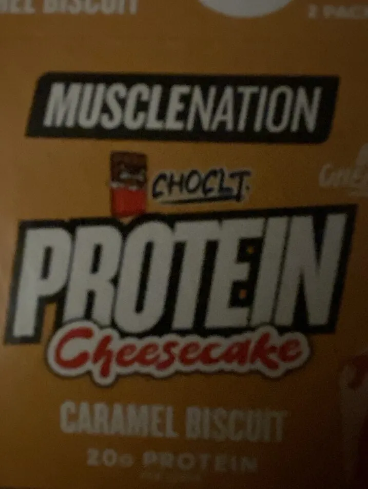Protein Cheesecake Caramel Biscuit