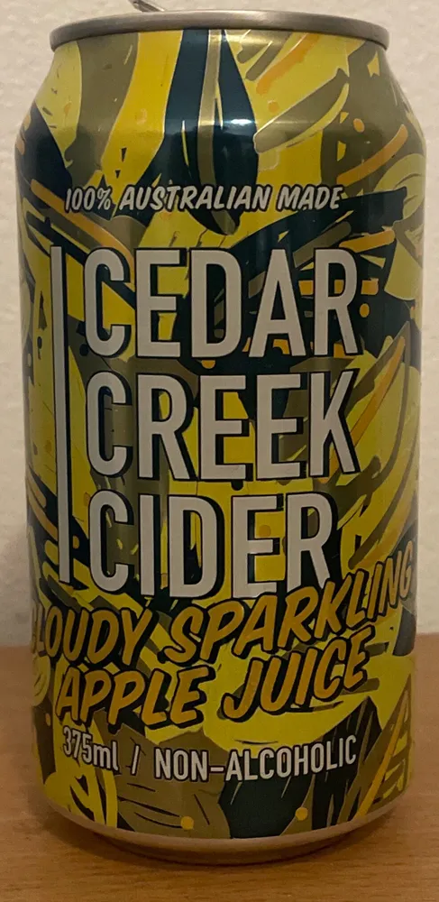 Cloudy Sparkling Apple Juice