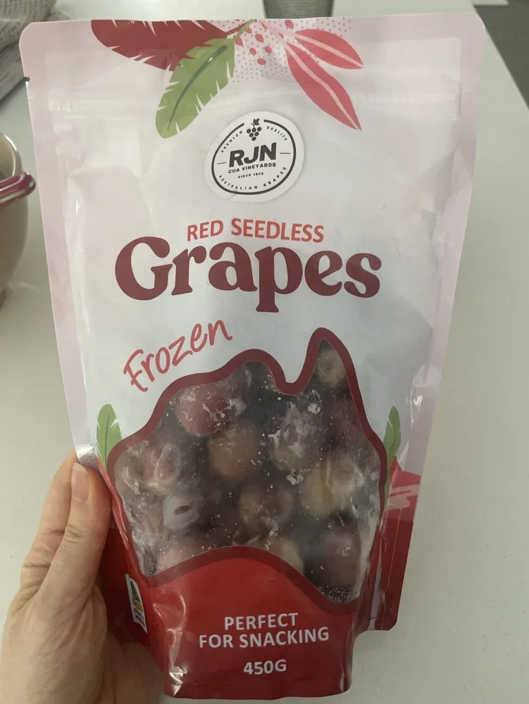 Red Grapes Frozen