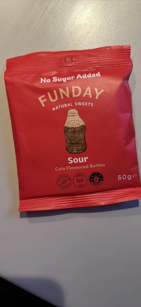 Sour Cola Flavoured Bottles