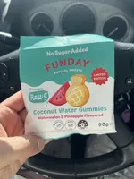 Coconut Water Gummies Watermelon & Pineapple Flavoured