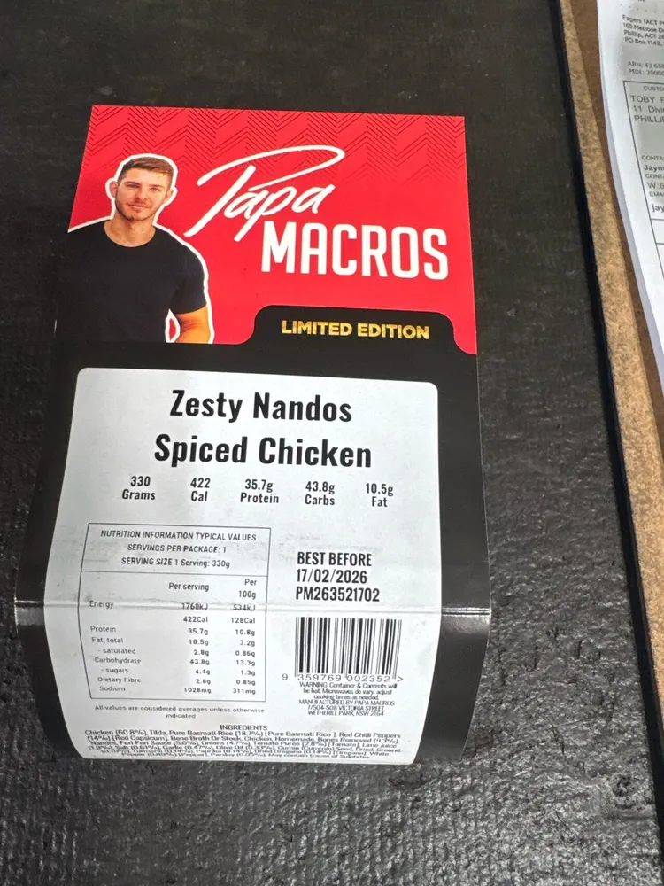 Spicy Nandos Chicken Bowl
