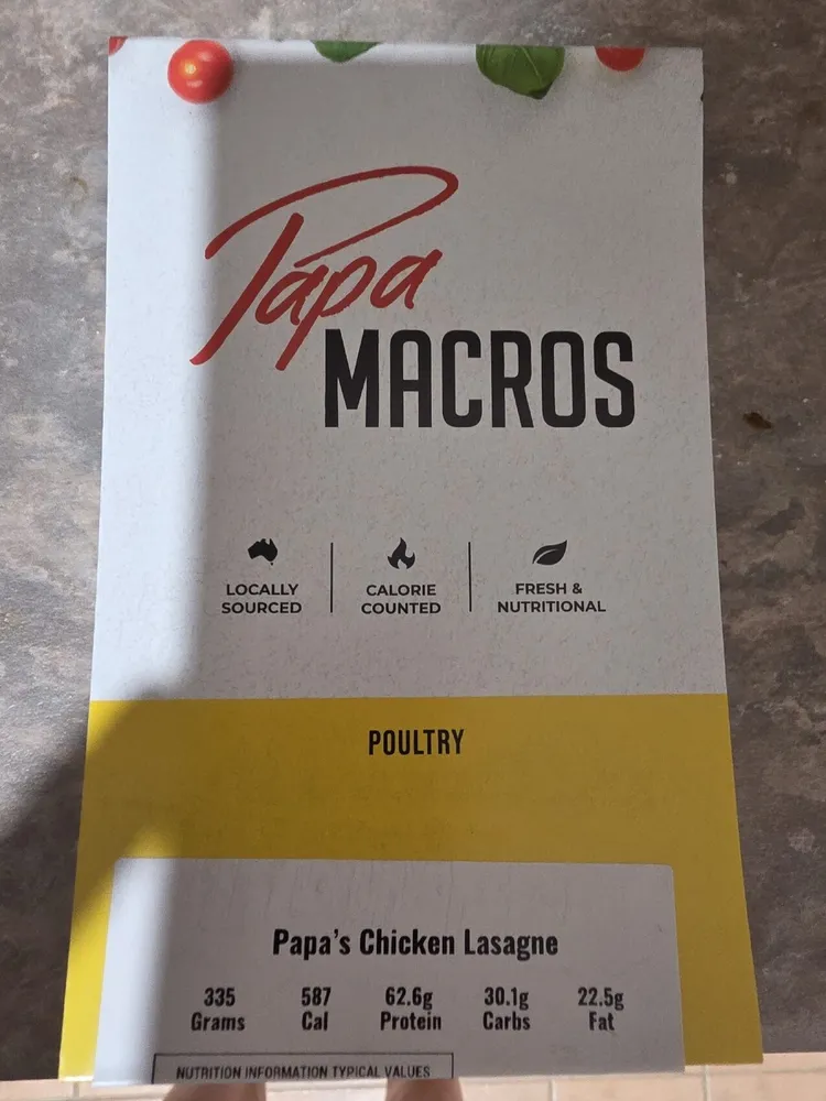 Papa's Chicken Lasagne