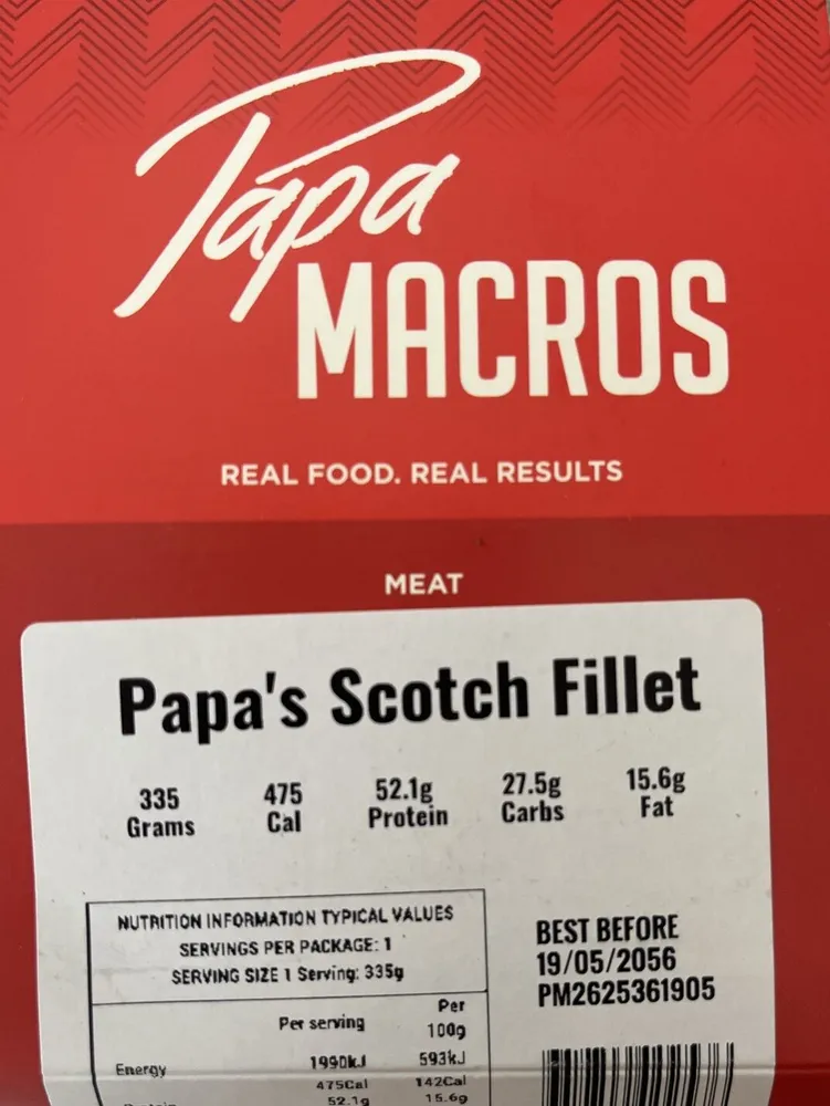 Papa’s Scotch Fillet