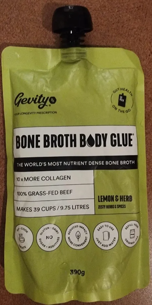 Lemon And Herb Bone Broth Body Glue