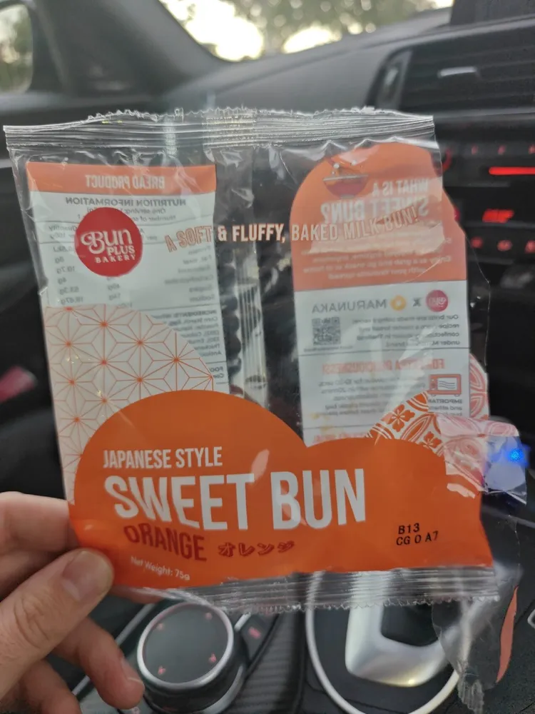 BUN PLUS ORANGE 75G