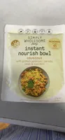 instant nourish bowl couscous with grilled capsicum, carrots, peas & zucchini