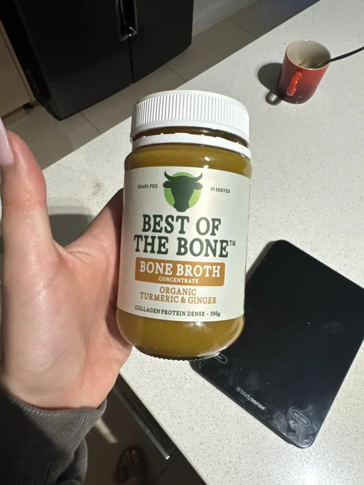 Bone Broth Concentrate Organic Turmeric & Ginger