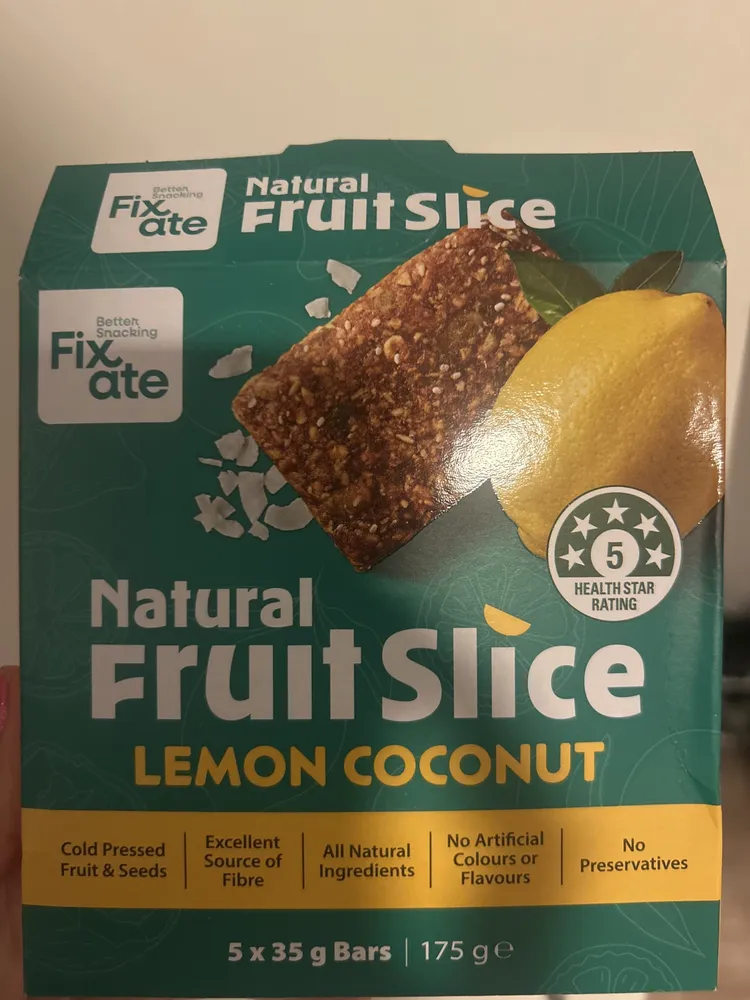 Natural Fruit Slicd Lemon Coconut